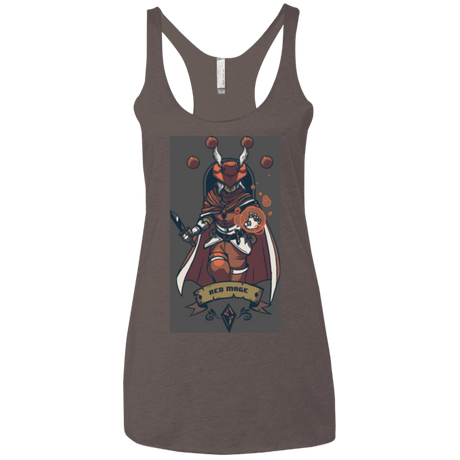 T-Shirts Macchiato / X-Small Red Mage Women's Triblend Racerback Tank