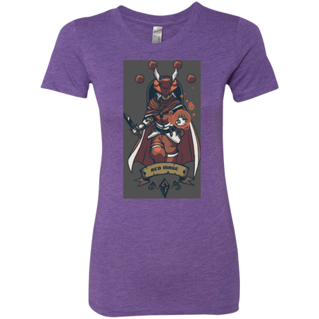 T-Shirts Purple Rush / Small Red Mage Women's Triblend T-Shirt