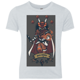 T-Shirts Heather White / YXS Red Mage Youth Triblend T-Shirt
