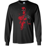 Red Mercenary Men's Long Sleeve T-Shirt