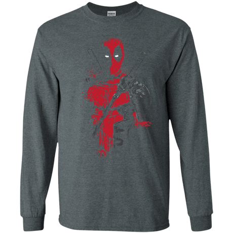 Red Mercenary Men's Long Sleeve T-Shirt