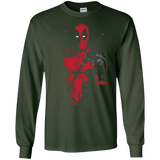 Red Mercenary Men's Long Sleeve T-Shirt