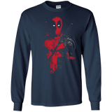 Red Mercenary Men's Long Sleeve T-Shirt