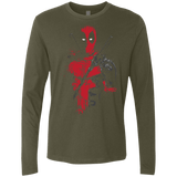 Red Mercenary Men's Premium Long Sleeve