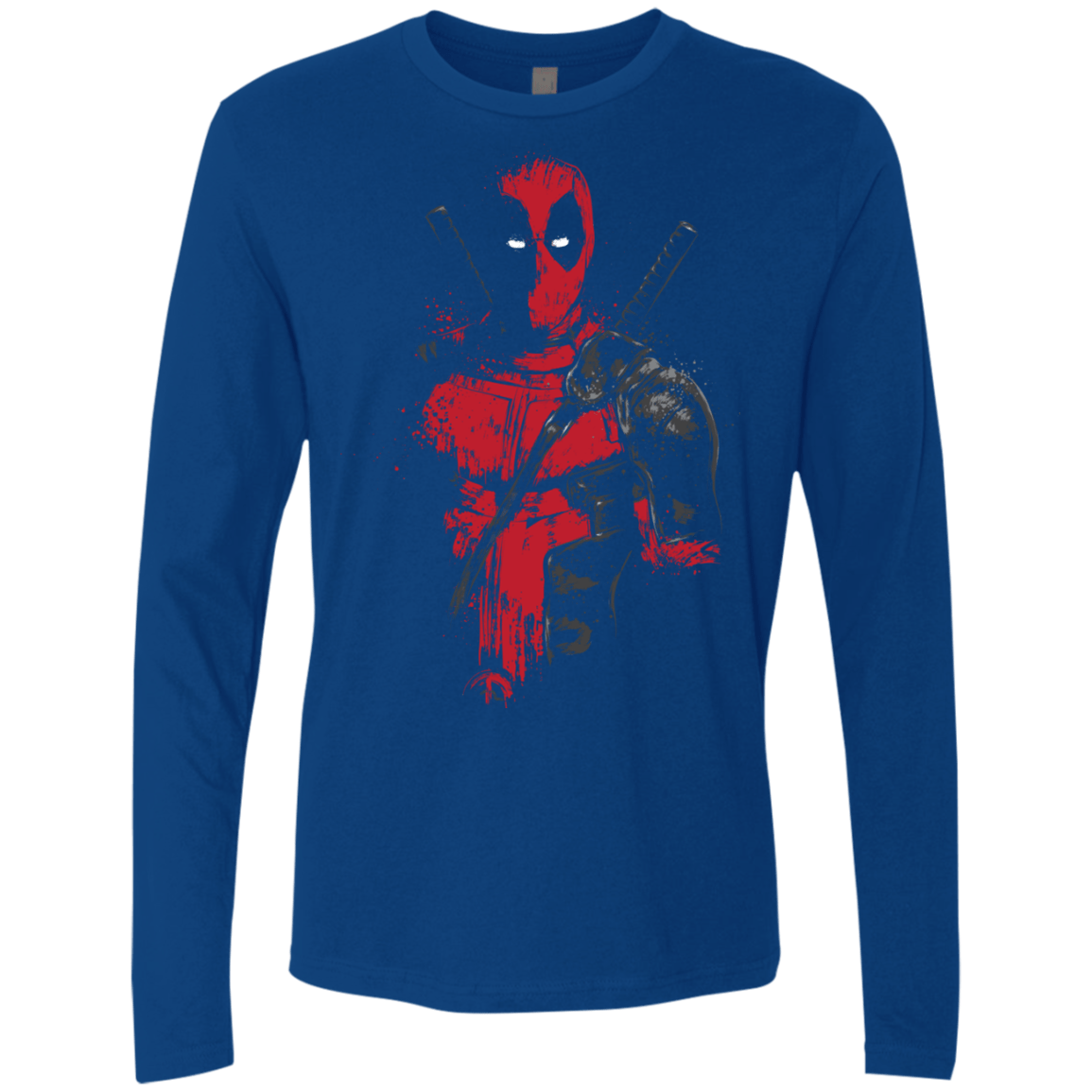 Red Mercenary Men's Premium Long Sleeve