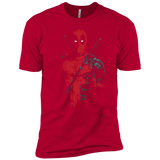 Red Mercenary Men's Premium T-Shirt