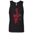 T-Shirts Black / S Red Mercenary Men's Premium Tank Top