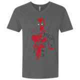 T-Shirts Heavy Metal / X-Small Red Mercenary Men's Premium V-Neck