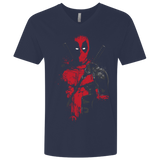 T-Shirts Midnight Navy / X-Small Red Mercenary Men's Premium V-Neck