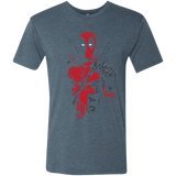 T-Shirts Indigo / S Red Mercenary Men's Triblend T-Shirt