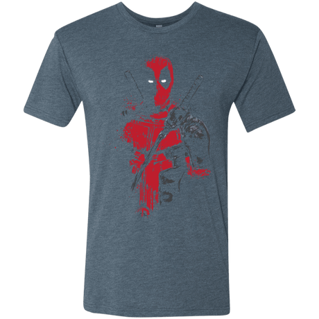 T-Shirts Indigo / S Red Mercenary Men's Triblend T-Shirt