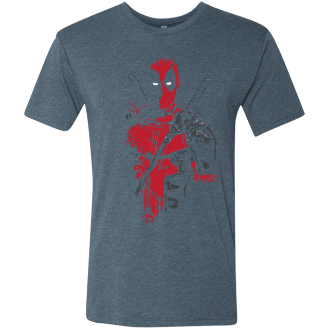 T-Shirts Indigo / S Red Mercenary Men's Triblend T-Shirt