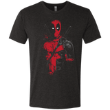 T-Shirts Vintage Black / S Red Mercenary Men's Triblend T-Shirt