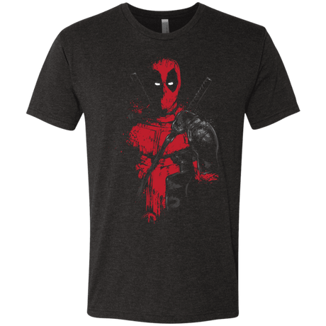 T-Shirts Vintage Black / S Red Mercenary Men's Triblend T-Shirt