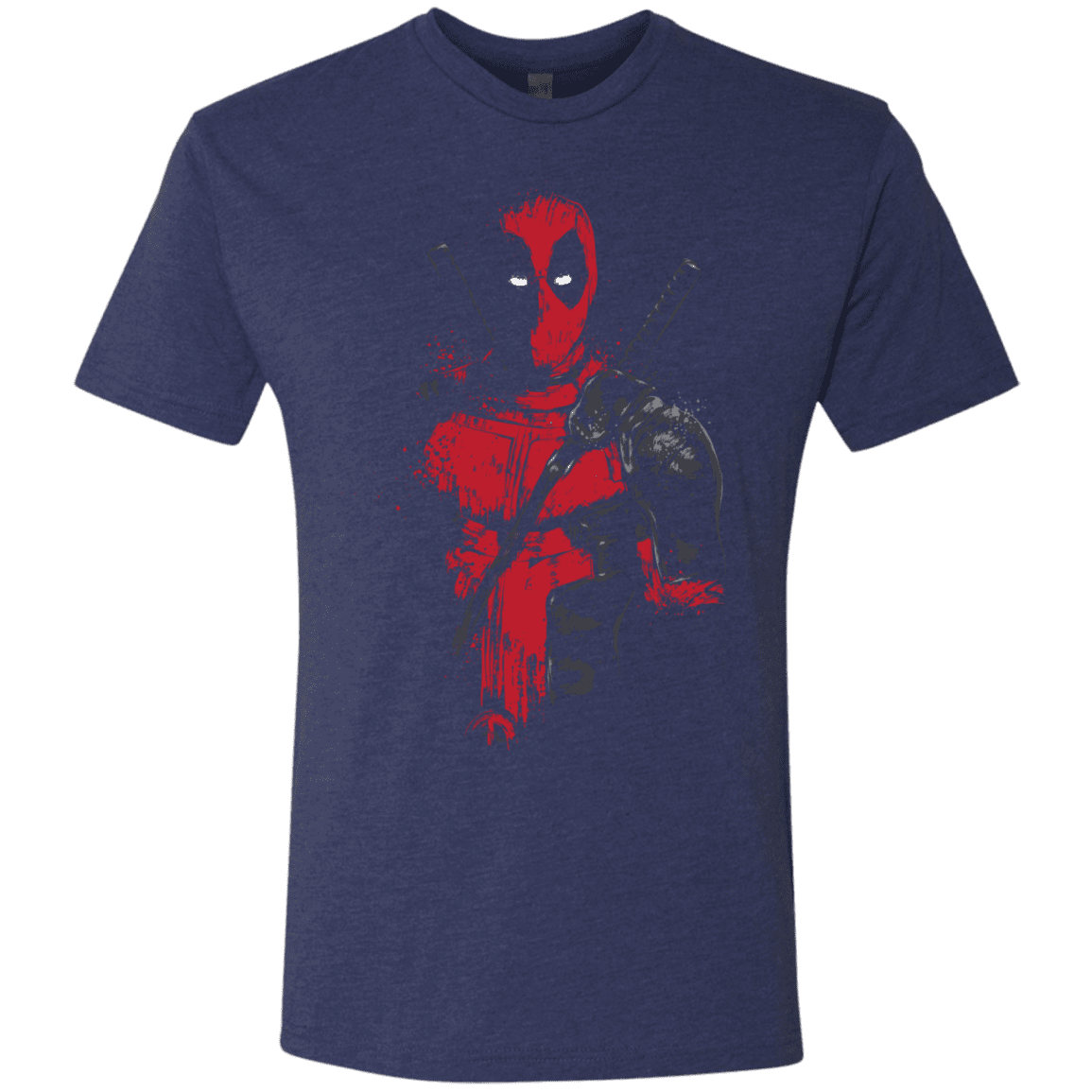 T-Shirts Vintage Navy / S Red Mercenary Men's Triblend T-Shirt