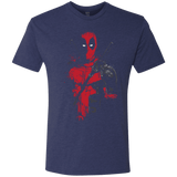 T-Shirts Vintage Navy / S Red Mercenary Men's Triblend T-Shirt
