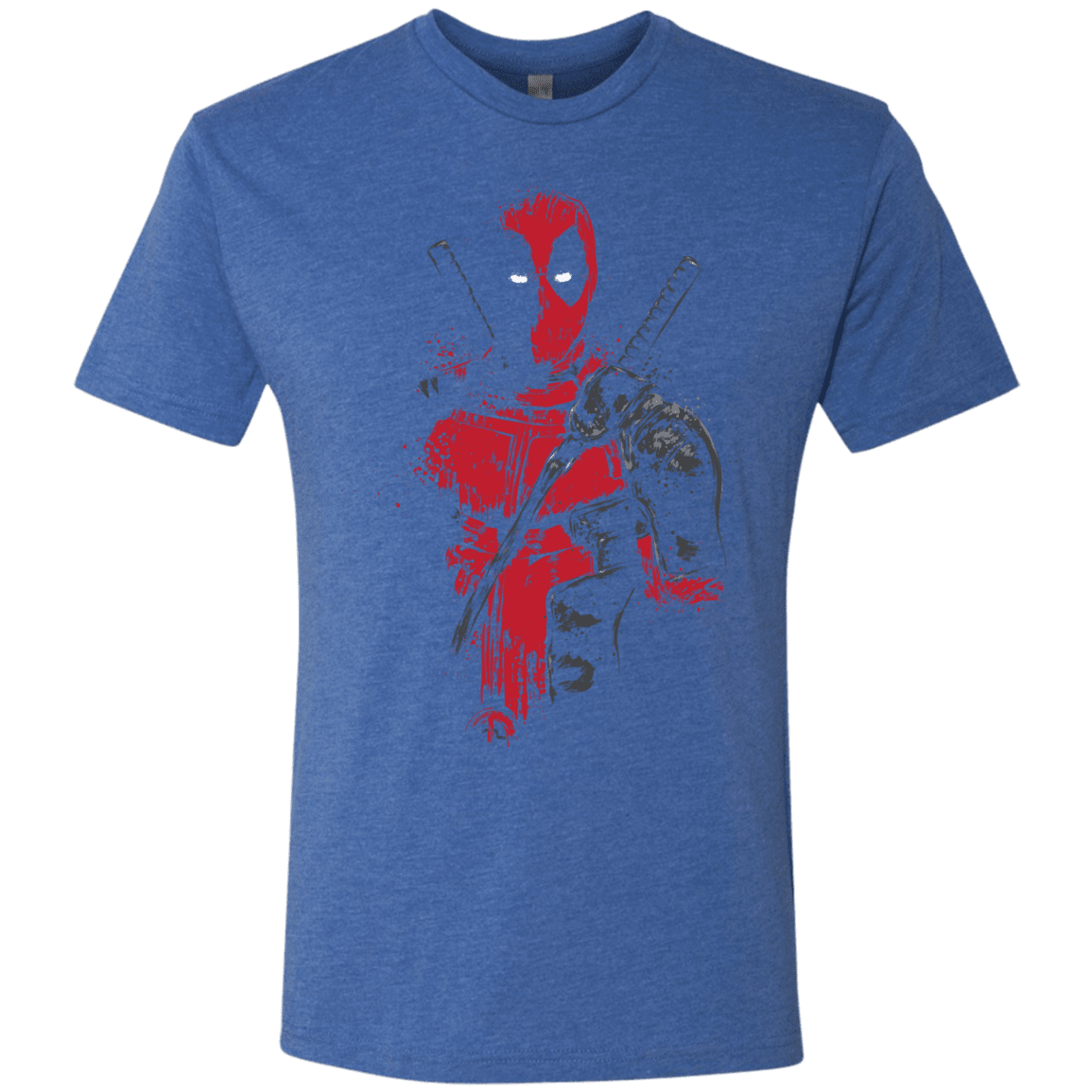 T-Shirts Vintage Royal / S Red Mercenary Men's Triblend T-Shirt