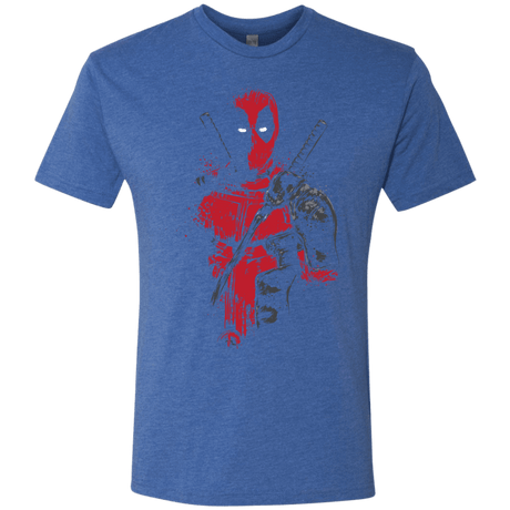 T-Shirts Vintage Royal / S Red Mercenary Men's Triblend T-Shirt
