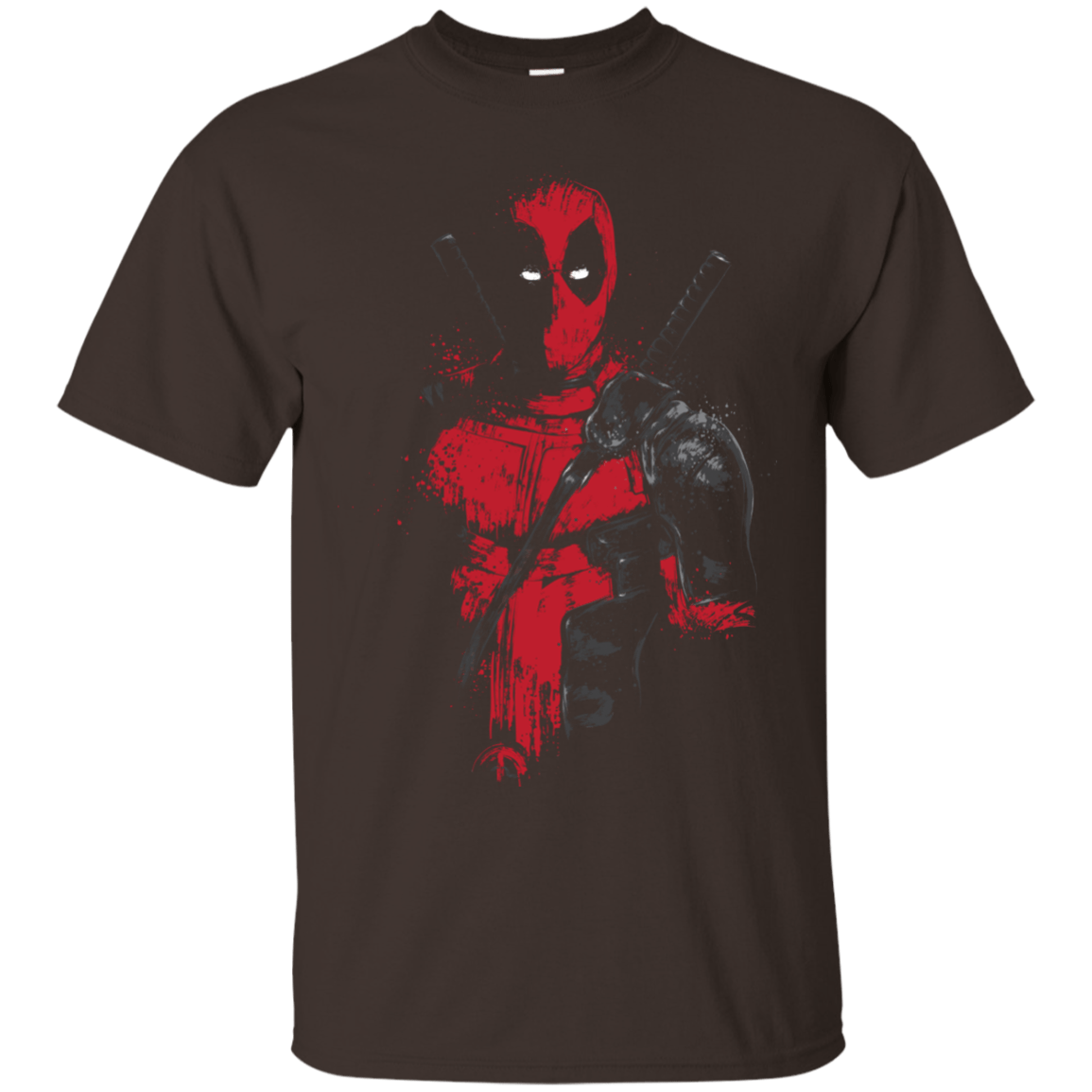 T-Shirts Dark Chocolate / S Red Mercenary T-Shirt