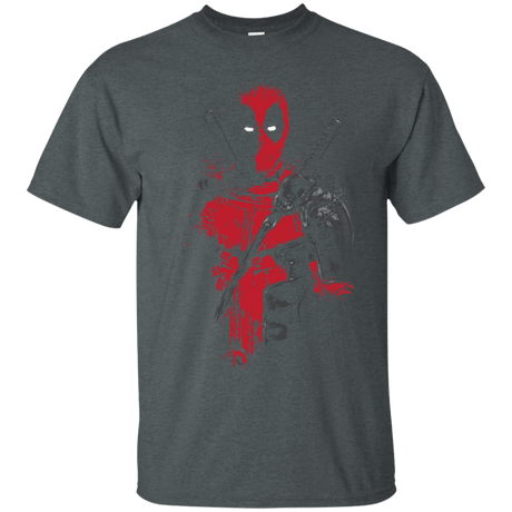 T-Shirts Dark Heather / S Red Mercenary T-Shirt