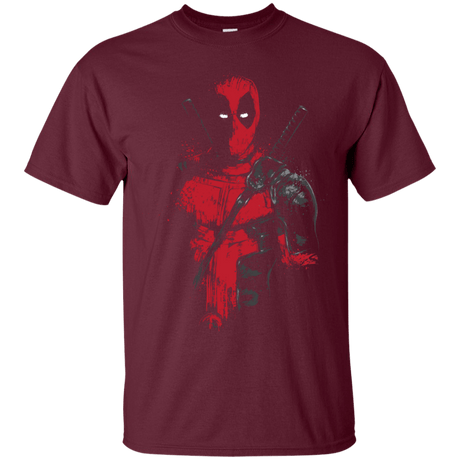 T-Shirts Maroon / S Red Mercenary T-Shirt