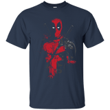 T-Shirts Navy / S Red Mercenary T-Shirt