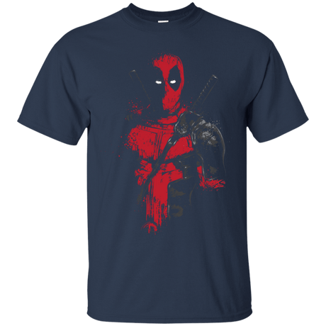 T-Shirts Navy / S Red Mercenary T-Shirt