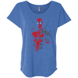 Red Mercenary Triblend Dolman Sleeve