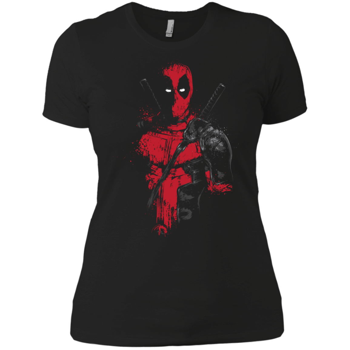 T-Shirts Black / X-Small Red Mercenary Women's Premium T-Shirt
