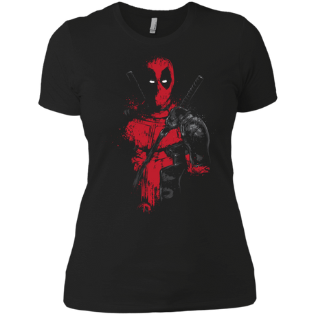 T-Shirts Black / X-Small Red Mercenary Women's Premium T-Shirt