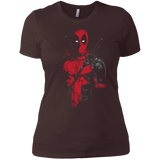 T-Shirts Dark Chocolate / X-Small Red Mercenary Women's Premium T-Shirt