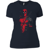 T-Shirts Midnight Navy / X-Small Red Mercenary Women's Premium T-Shirt