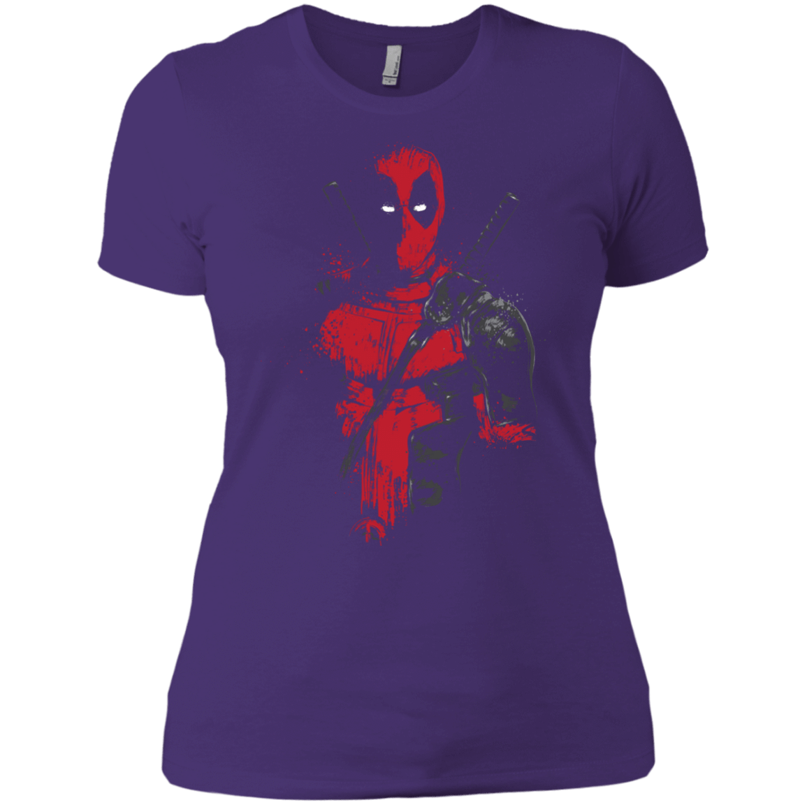 T-Shirts Purple Rush/ / X-Small Red Mercenary Women's Premium T-Shirt