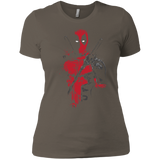 T-Shirts Warm Grey / X-Small Red Mercenary Women's Premium T-Shirt