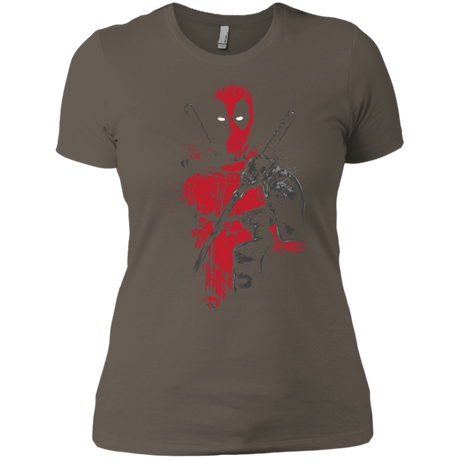 T-Shirts Warm Grey / X-Small Red Mercenary Women's Premium T-Shirt