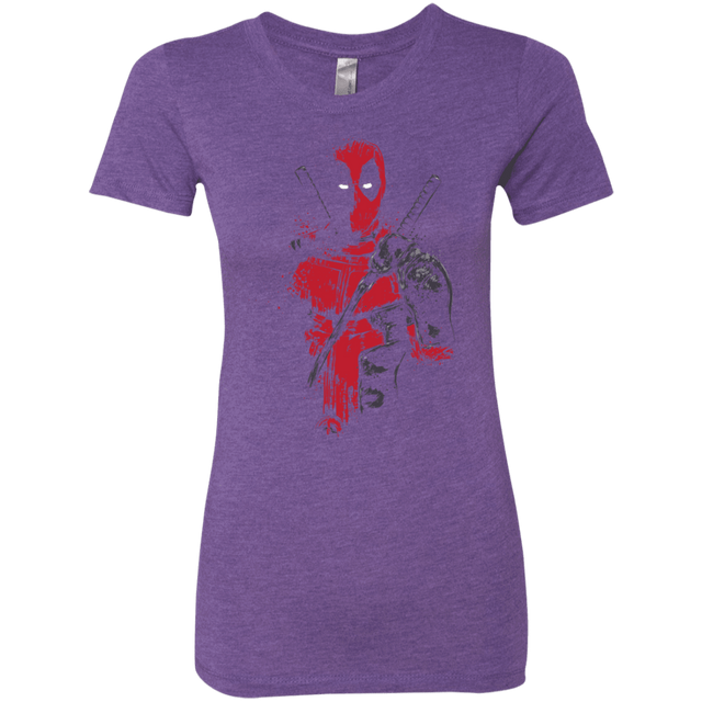 T-Shirts Purple Rush / S Red Mercenary Women's Triblend T-Shirt