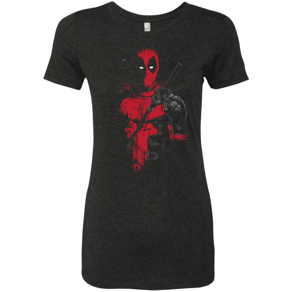 T-Shirts Vintage Black / S Red Mercenary Women's Triblend T-Shirt