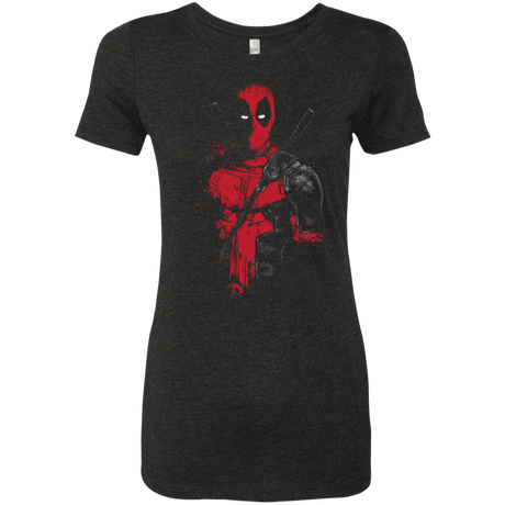 T-Shirts Vintage Black / S Red Mercenary Women's Triblend T-Shirt