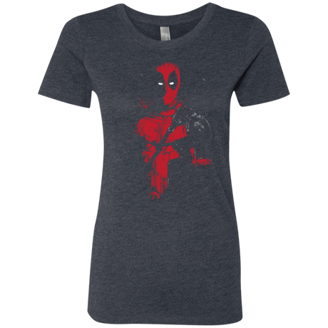 T-Shirts Vintage Navy / S Red Mercenary Women's Triblend T-Shirt