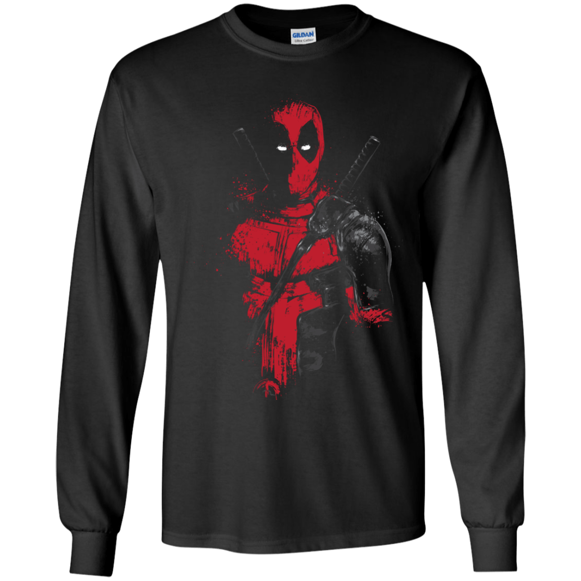 Red Mercenary Youth Long Sleeve T-Shirt