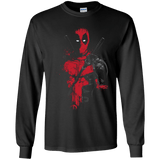 Red Mercenary Youth Long Sleeve T-Shirt