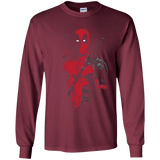 Red Mercenary Youth Long Sleeve T-Shirt