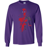 Red Mercenary Youth Long Sleeve T-Shirt