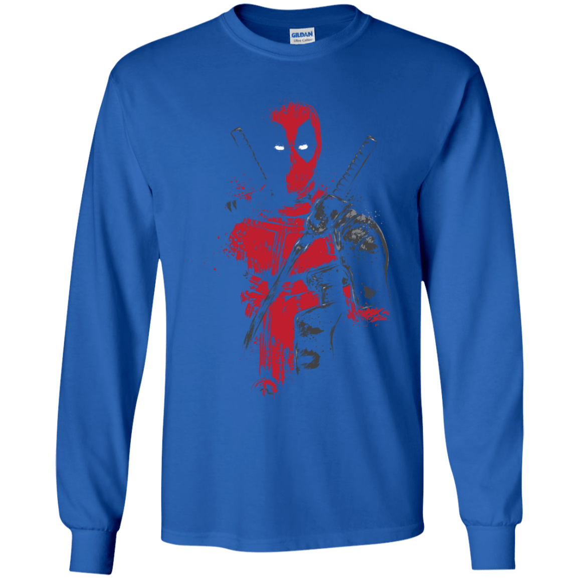 Red Mercenary Youth Long Sleeve T-Shirt