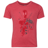 Red Mercenary Youth Triblend T-Shirt