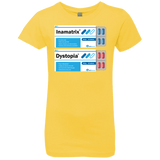 T-Shirts Vibrant Yellow / YXS Red or Blue Girls Premium T-Shirt