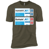 T-Shirts Military Green / X-Small Red or Blue Men's Premium T-Shirt