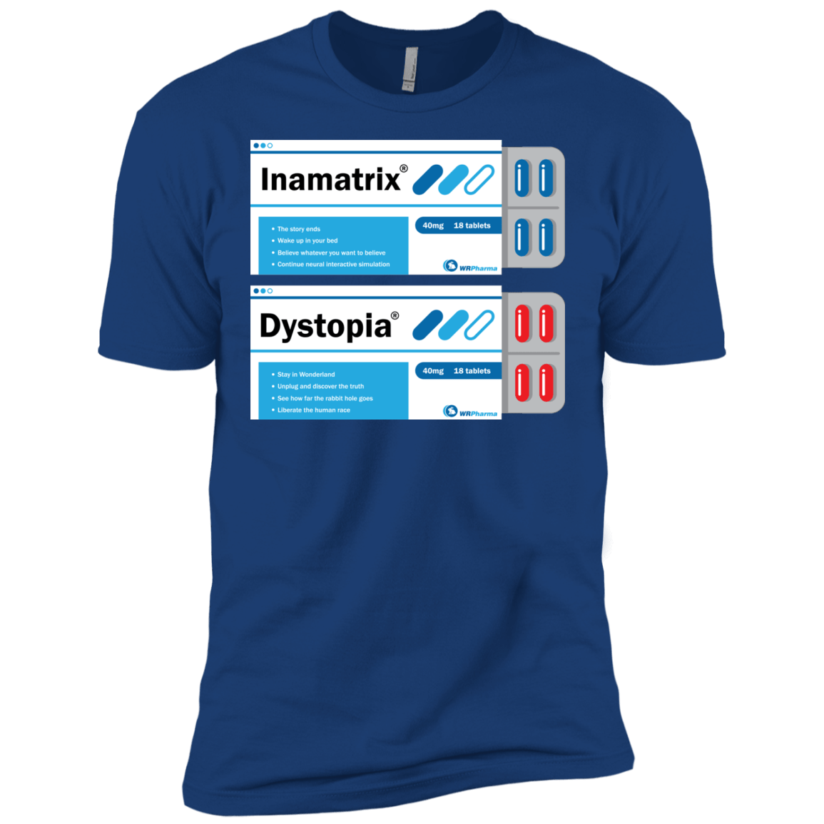 T-Shirts Royal / X-Small Red or Blue Men's Premium T-Shirt