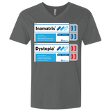 T-Shirts Heavy Metal / X-Small Red or Blue Men's Premium V-Neck