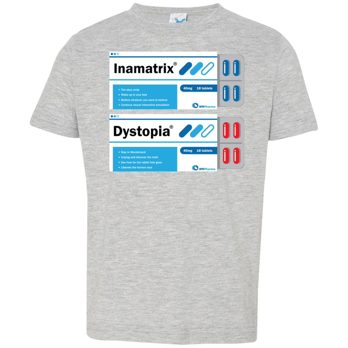 T-Shirts Heather / 2T Red or Blue Toddler Premium T-Shirt